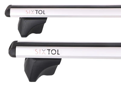 SIXTOL Příčný nosník se zámkem hliníkový ROOF RACK FIX PRO, 120cm, nosnost 90kg