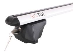 SIXTOL Příčný nosník se zámkem hliníkový ROOF RACK FIX PRO, 120cm, nosnost 90kg