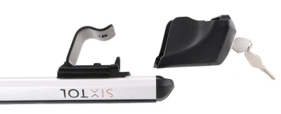 SIXTOL Příčný nosník se zámkem hliníkový ROOF RACK FIX PRO, 120cm, nosnost 90kg