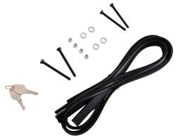 SIXTOL Příčný nosník se zámkem hliníkový ROOF RACK FIX PRO, 120cm, nosnost 90kg