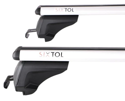 SIXTOL Příčný nosník se zámkem hliníkový ROOF RACK IN PRO, 120cm, nosnost 90kg