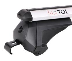 SIXTOL Příčný nosník se zámkem hliníkový ROOF RACK IN PRO, 120cm, nosnost 90kg