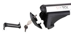 SIXTOL Příčný nosník se zámkem hliníkový ROOF RACK IN PRO, 120cm, nosnost 90kg