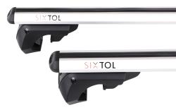 SIXTOL Příčný nosník se zámkem hliníkový ROOF RACK PRO 120cm, nosnost 90kg
