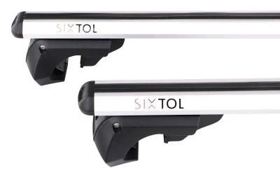 SIXTOL Příčný nosník se zámkem hliníkový ROOF RACK PRO 120cm, nosnost 90kg