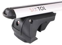 SIXTOL Příčný nosník se zámkem hliníkový ROOF RACK PRO 120cm, nosnost 90kg