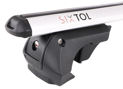 SIXTOL Příčný nosník se zámkem hliníkový ROOF RACK PRO 120cm, nosnost 90kg
