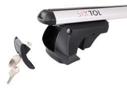 SIXTOL Příčný nosník se zámkem hliníkový ROOF RACK PRO 120cm, nosnost 90kg