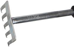 SIXTOL Ruční hrabičky, délka 290 mm, ergonomická rukojeť