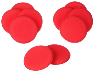 SIXTOL Sada leštících polštářků na vosk auta CAR DETAILING WAX PAD 10, 10ks