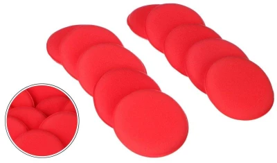 SIXTOL Sada leštících polštářků na vosk auta CAR DETAILING WAX PAD 10, 10ks