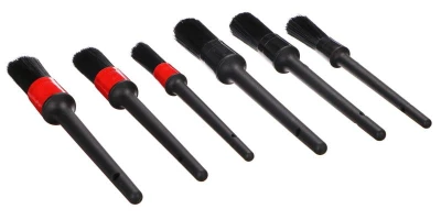 SIXTOL Sada precizních štětců pro čištění auta CAR DETAILING BRUSH 6, 6ks