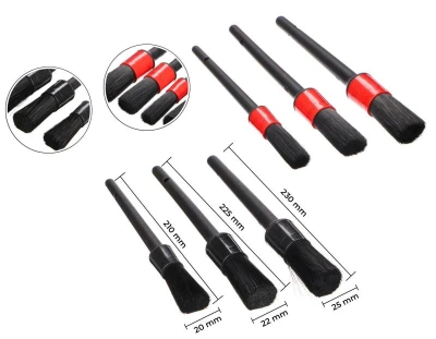 SIXTOL Sada precizních štětců pro čištění auta CAR DETAILING BRUSH 6, 6ks