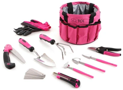 SIXTOL Sada zahradního nářadí GARDEN PINK 10 - Bez krabice SIXTOL Sada zahradního nářadí GARDEN PINK 10 - Bez krabice