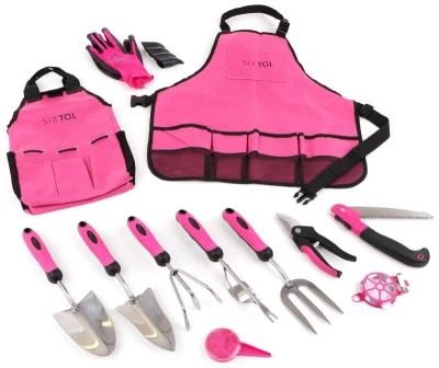 SIXTOL Sada zahradního nářadí GARDEN PINK 12 SIXTOL Sada zahradního nářadí GARDEN PINK 12