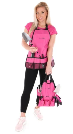 SIXTOL Sada zahradního nářadí GARDEN PINK 12