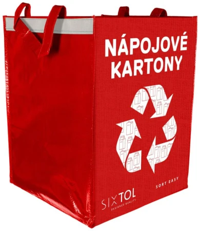 SIXTOL Taška na tříděný odpad SORT EASY CARTON, 30x30x40cm, 36l SIXTOL Taška na tříděný odpad SORT EASY CARTON, 30x30x40cm, 36l