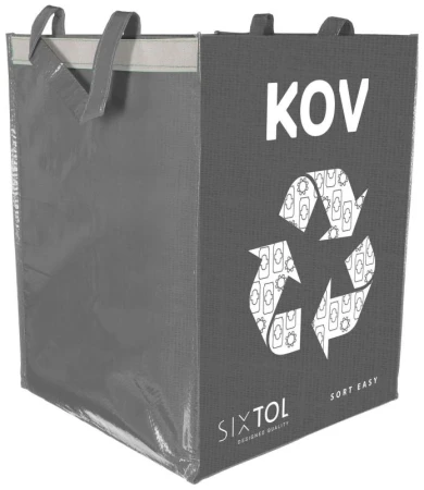 SIXTOL Taška na tříděný odpad SORT EASY METAL, 30x30x40cm, 36l SIXTOL Taška na tříděný odpad SORT EASY METAL, 30x30x40cm, 36l