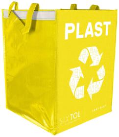 SIXTOL Tašky na tříděný odpad SORT EASY 4 CARTON, 30x30x40cm, 4x36l, 4ks