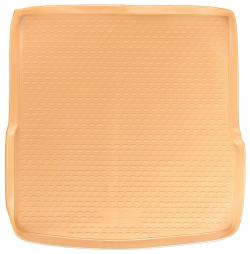 SIXTOL Vana do kufru gumová AUDI A6 Allroad Quadro/Avant C6 béžová 2006-2011