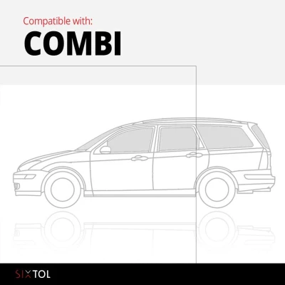 SIXTOL Vaňa do kufra gumová Audi A6 Avant / Combi (C5 4B) (5-dv) (97-04)