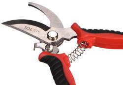 SIXTOL Zahradní nůžky, délka 190 mm, ergonomická rukojeť