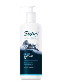 SIXTUS SPORT MASSAGE OIL (olej masážny), 500 ml