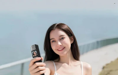 SJCAM C300 bílá akční kamera