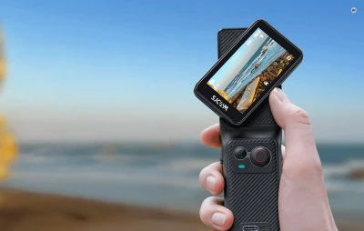 SJCAM C400 bílá akční kamera