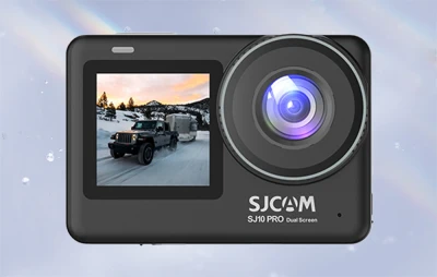 SJCAM SJ10 Pro Dual Screen černá akční kamera