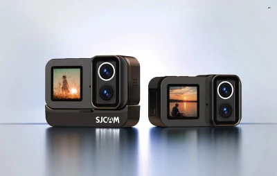 SJCAM SJ20 černá akční kamera s nabíjecí sadou