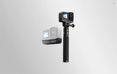 SJCAM SJ20 černá akční kamera s nabíjecí sadou