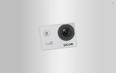 SJCAM SJ4000 bílá akční kamera s Wi-Fi