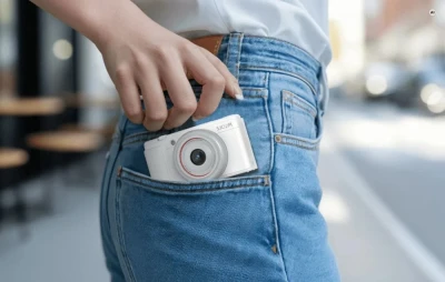 SJCAM ZV200 bílý kompaktní fotoaparát