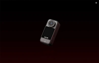 SJCAM C400 Pocket černá kapesní akční kamera