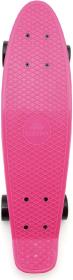 Skateboard dětský pennyboard růžový 60cm kovové osy černá kola
