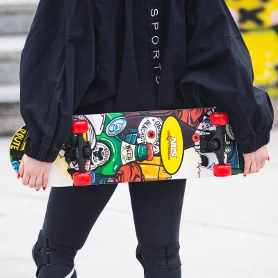 Nils Extreme CR3108 Color Worms 1 skateboard