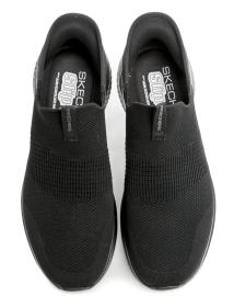 Skechers 232450-BBK černé pánské Slip-in polobotky