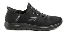 Skechers 232457-BBK černé pánské Slip-in polobotky