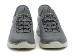 Skechers 2324587-CHAR šedé pánské Slip-in polobotky