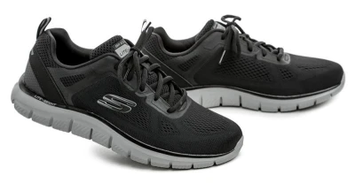 Skechers 232698-BKCC černé pánské polobotky
