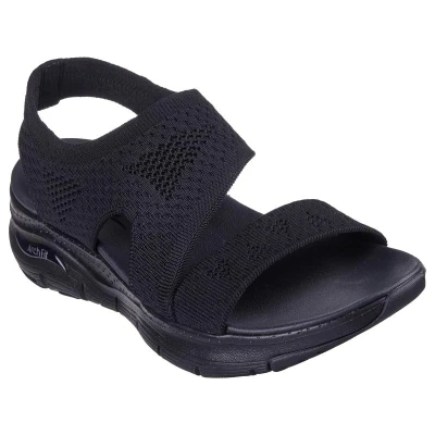 Skechers Arch Fit Brightest Day W black 2025 dámské sandály