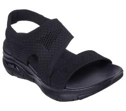 Skechers Arch Fit Brightest Day W black 2025 dámské sandály