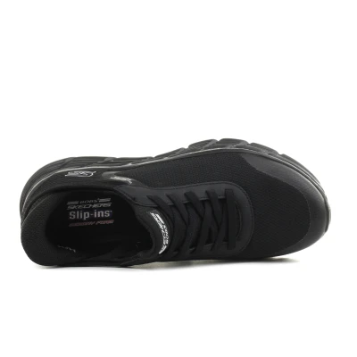 Skechers Bobs B Flex Hi Linear Force Slip-Ins W black/black dámské tenisky
