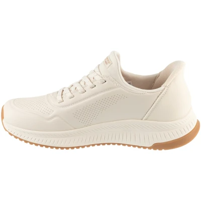 Skechers Bobs Squad 4 Key Look Slip-Ins W beige dámské tenisky