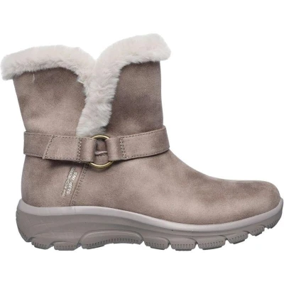 Skechers Easy Going Dreamer dark taupe dámské zimní boty