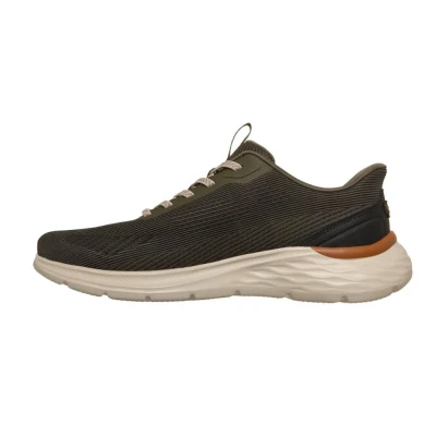 Skechers Garner Bungee Lace Slip-Ins M olive pánské tenisky