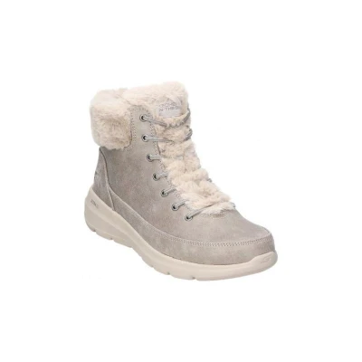 Skechers Glacial Ultra W taupe dámské zimní boty