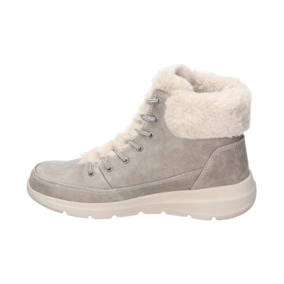 Skechers Glacial Ultra W taupe dámské zimní boty