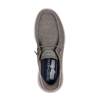 Skechers Go Walk Max Halycon Slip-Ins taupe pánské tenisky